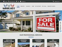 Tablet Screenshot of mrblast.com.au